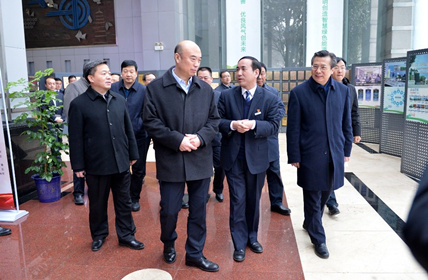 【陕鼓集团】陕西省委副书记、省长、省政府党组书记刘国中一行莅临陕鼓视察指导事情